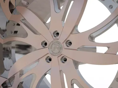 RUCCI FORGED shank WHEEL 3D PRINT MODEL 3D print model