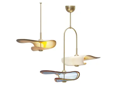 Brume Chandelier 3D model