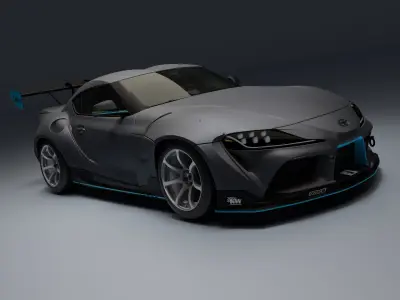 Toyota GR Supra 3D model