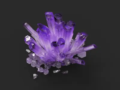 Decor Crystal 3D model