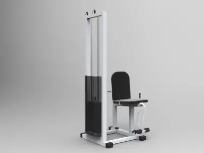 leg extension machine  Free 3D model