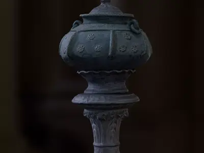 Antique Vase - Game Ready Asset Low-poly 3D model