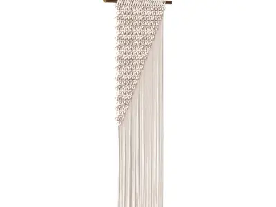 Macrame Low-poly 3D model buy