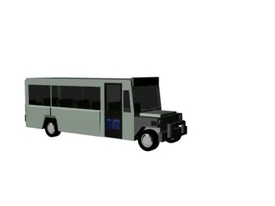 Philippine Jeepney  NO Interior Low-poly 3D model