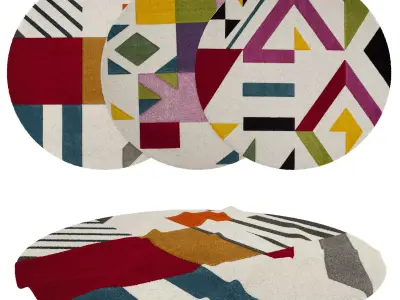 Rugs No 849 Low-poly 3D model