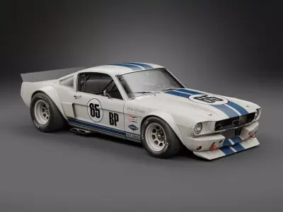 1965 Mustang RK1 3D model
