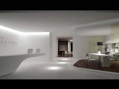 Exhibition - Area - 18X15-3DMAX2009-02 3D model