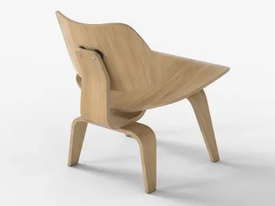 Eames Chair Low-poly 3D model