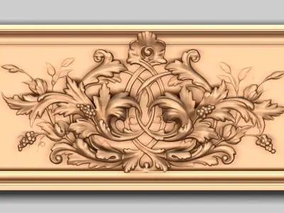 Ornaments classical decoration VOL 3-30 DESIGN 3D model