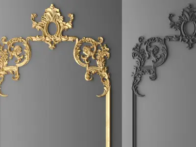 Frame molding 1 3D model