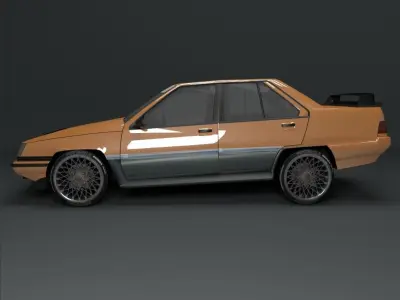 Proton Saga Megavalve Low-poly 3D model