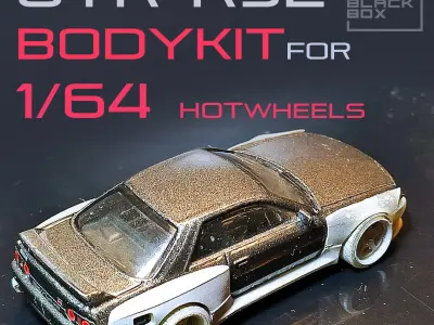 GTR R32 BODYKIT For Hotwheels 1-64 3D print model