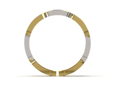 STL 3DM men luxury chain ring model mr0312 3D print model