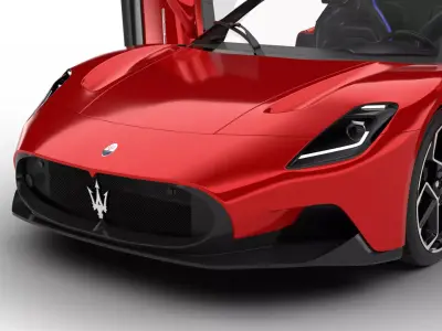 Maserati MC20 Cielo 2023 HQ 3d model 3D model