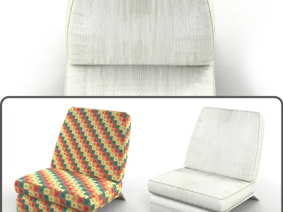 Relaxed chair 3D model