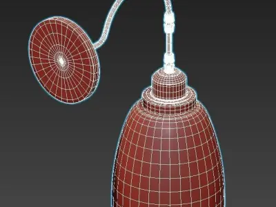 Freya-Louise-FR4167-WL-01-BL wall light with clear glass shade 3D model