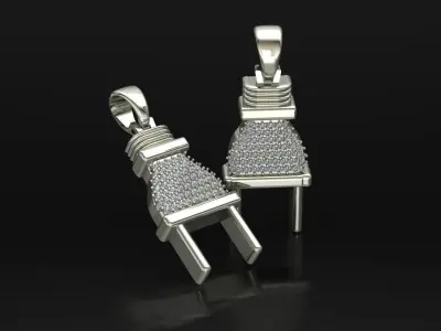 plug pendant 3D model