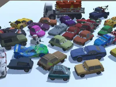 cars 2 Free 3D model