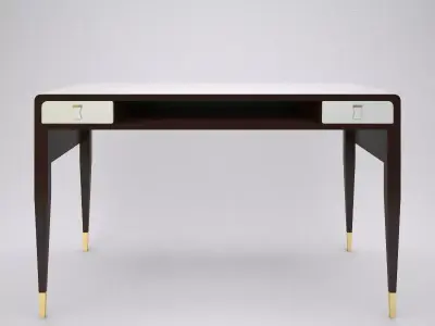 Luxurious Writing Desk - Rubelli Casa Rio Novo 3D model