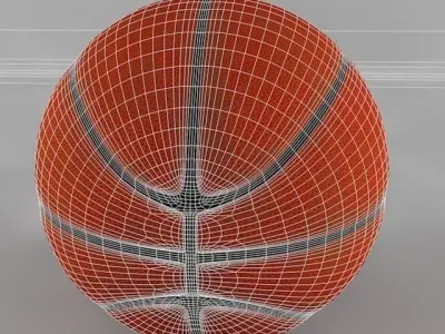basketball ball 3D model 13