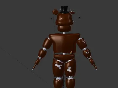 Nightmare Freddy 3D model