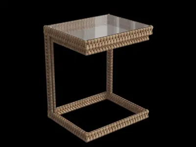 Set Of 2 C Tables 3D model