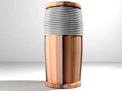 Musical Instrument Gendang 3D model