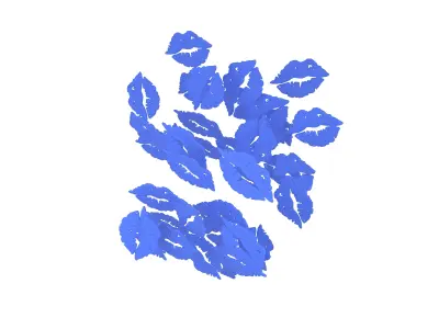 Many Kisses Mark v1 003 3D model