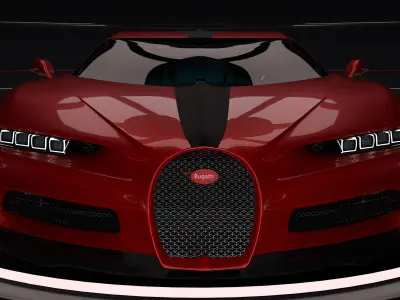 Bugatti chiron 3D model