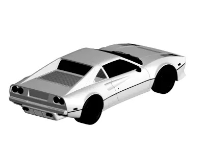 ferrari 308 3D model