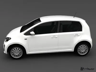 Volkswagen Up 5door 2013 3D model