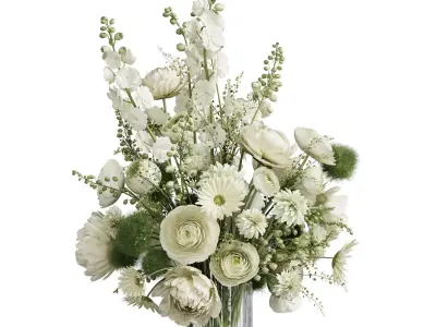 Flower In Vase 89 3D model