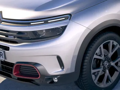 Citroen C5 Aircross 2018 3D model