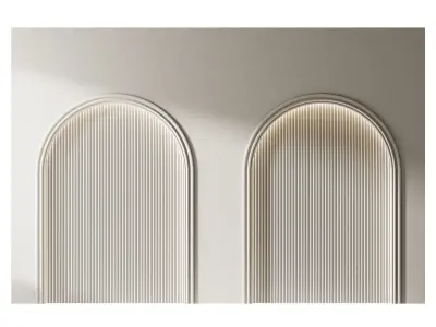 Decorative V4 Wall Panels 3D model
