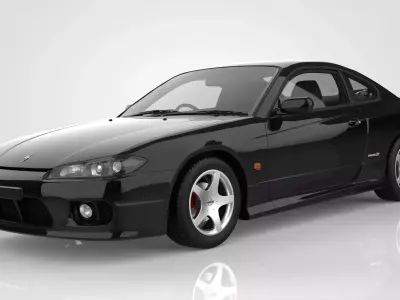 Nissan Silvia 240sx 3D model