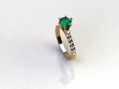 van ring 3D print model
