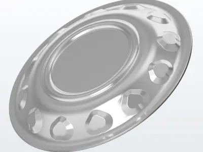 Chips Serving Plate 3D print model