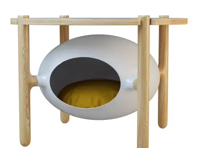  Igloo Table Cat Home 3D model