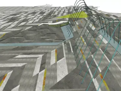 3D Pavement Model 3D model