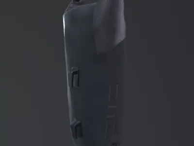 Bag  Game Ready Low Poly Low-poly 3D model