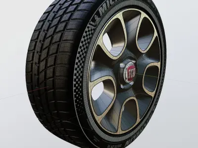 Rim Fiat new look 3D model