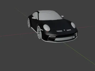 Porsche 911 GT3 3D model