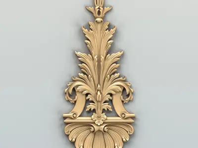 Decor vertical 021 3D model