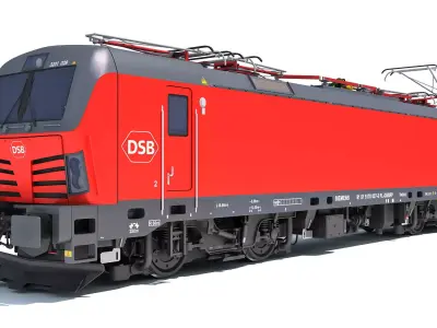 Siemens Vectron Danish Railways DSB 3D model