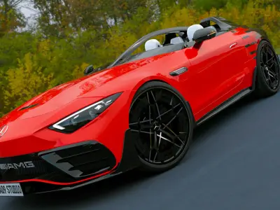 2025 Mercedes PureSpeed Concept 3D model