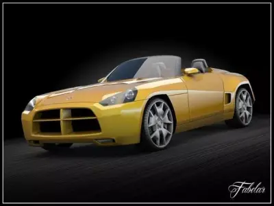 Dodge Demon Vray 3D model