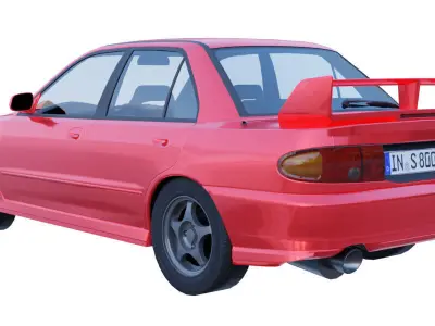 Mitsubishi Lancer Evolution III 3D model