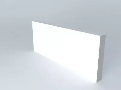 Lightbox wall Free 3D model