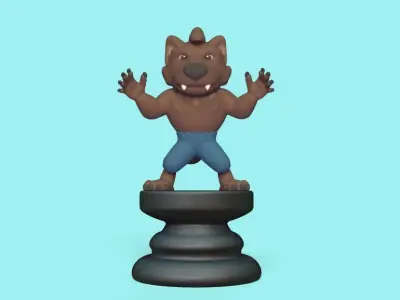 Halloween Chess 3D print model