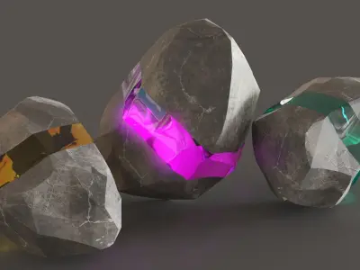 Resin Stone Free 3D model